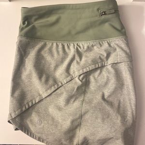 LULULEMON SPEED UP MR SHORT 4” SAGE GREEN